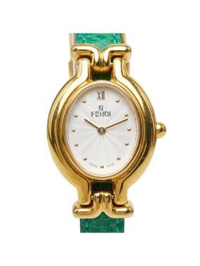 Fendi Chameleon Change Strap Watch White Gold Green Blue Black Wine Red Brown